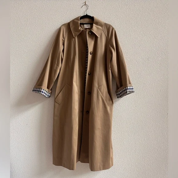 Sezane Clyde Trench Coat in Camel